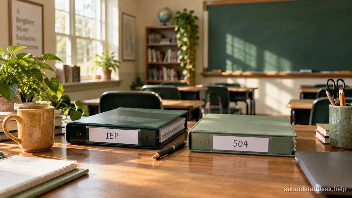 504 Plan vs. IEP: What Staff Need to Keep Straight: related school staff guide thumbnail