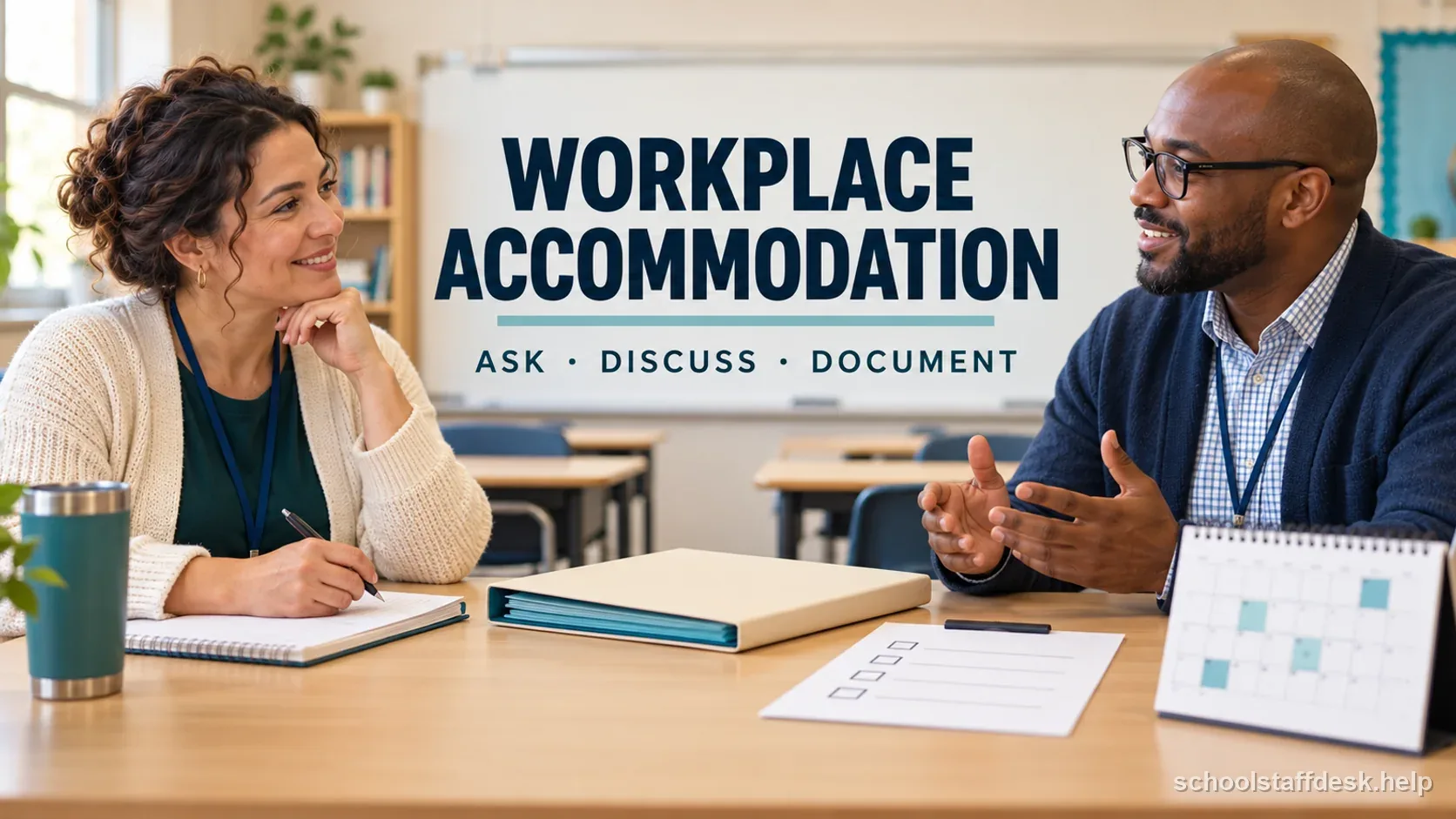 Requesting a Disability Accommodation as a Teacher or School Employee: related school staff guide thumbnail