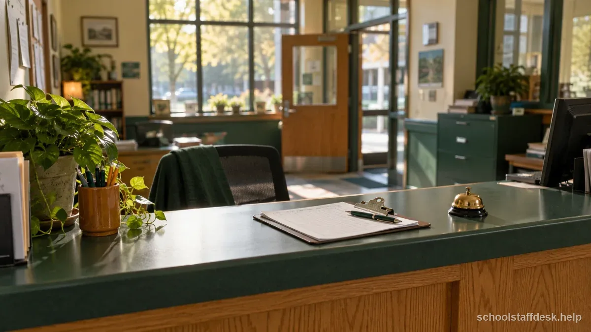 Working the Front Office: The First Few Weeks: related school staff guide thumbnail