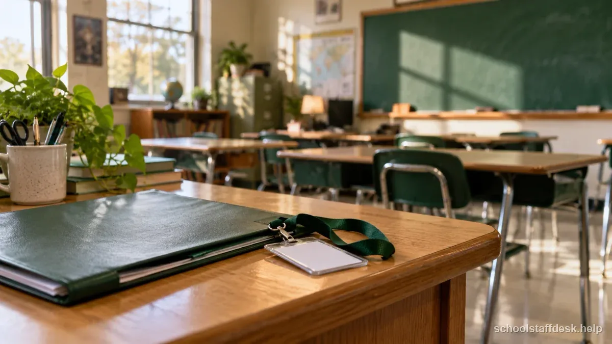 Surviving a Day as a Substitute: related school staff guide thumbnail