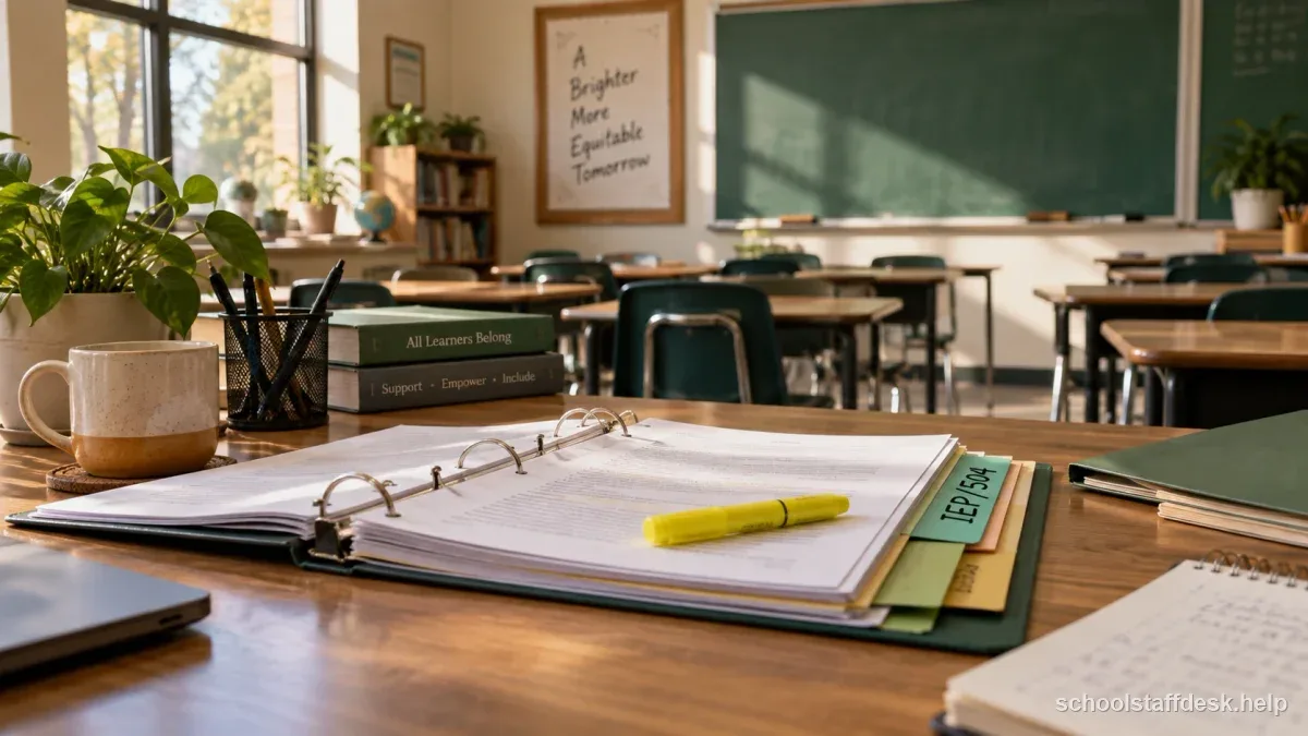 Reading an IEP or 504 as the Classroom Teacher: related school staff guide thumbnail